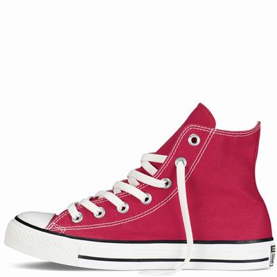 Converse Chuck Taylor All Star Classic High Tops Womens - Red Shoes (698AUBIQ)